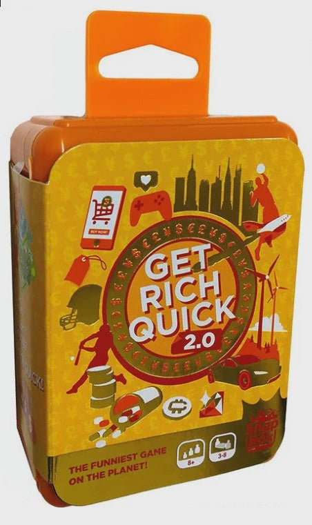 Get Rich Quick 2.0 Card Game (Snapbox)