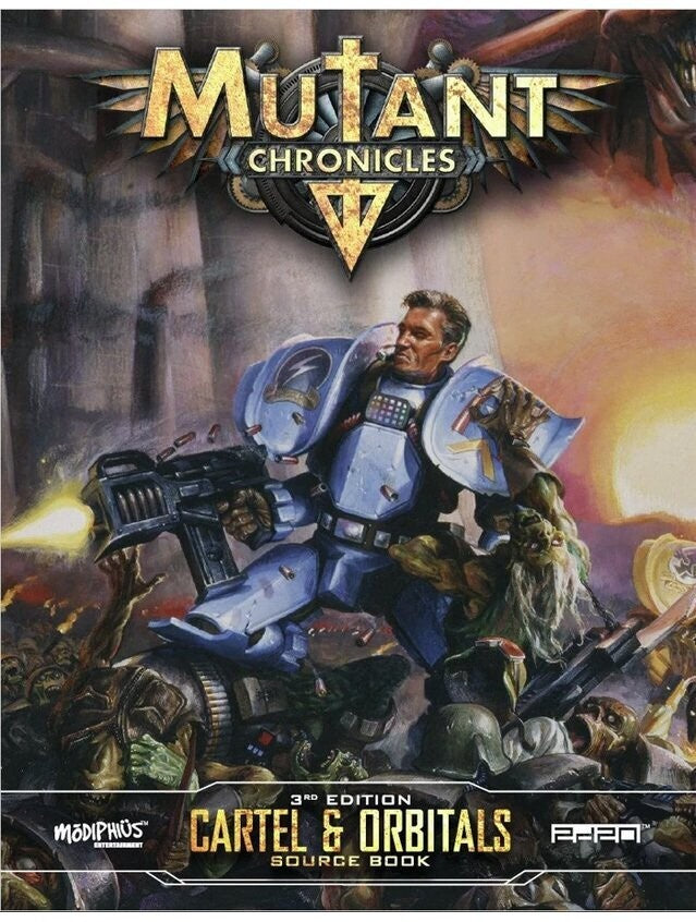 Mutant Chronicles 3e: Cartel & Orbitals Guidebook
