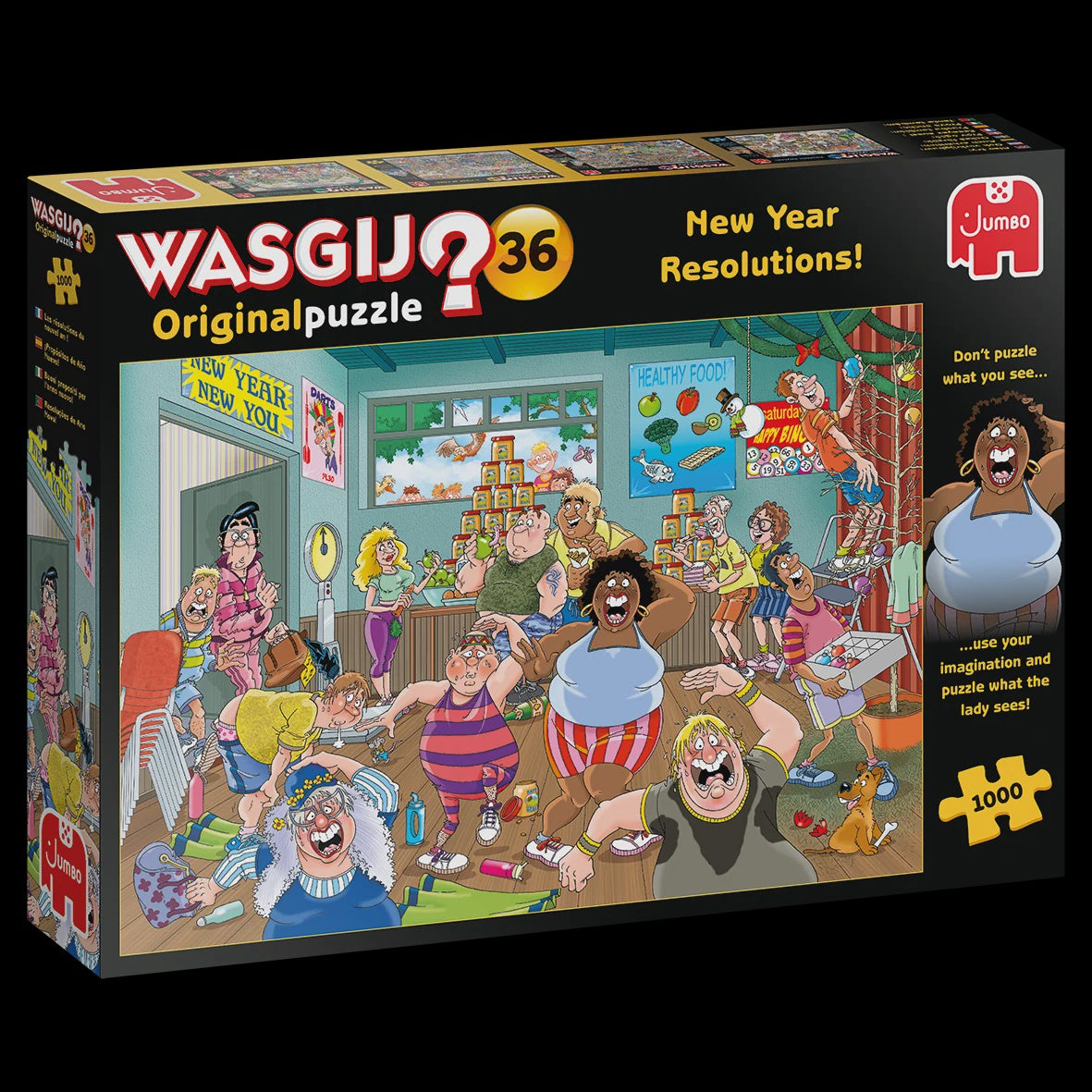 Wasgij Original 36 - New Year Resolutions!