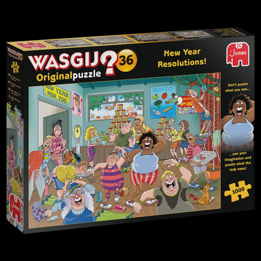 Wasgij Original 36 - New Year Resolutions!