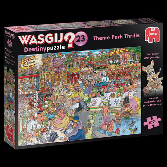 Wasgij Destiny 27 - Theme Park Thrills (1000 pieces)