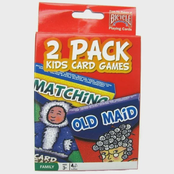 Bicycle: 2 Pack Kid's Card Games