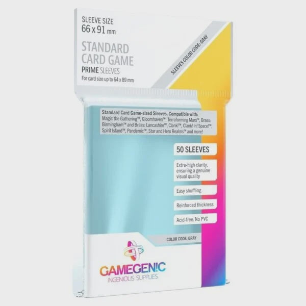 GG: Prime Standard Sleeves [66x91mm] (50)