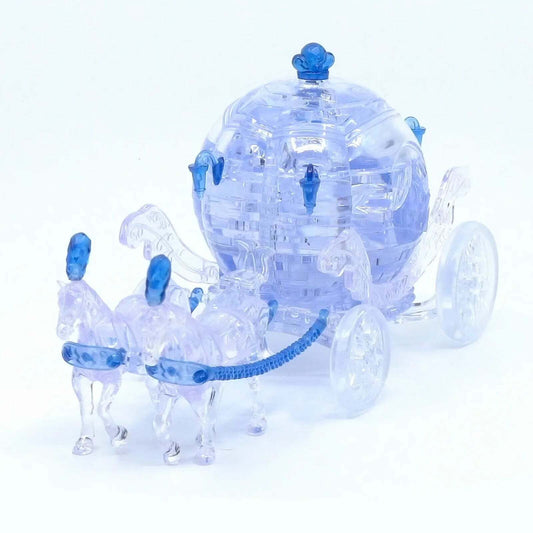 3D Crystal Puzzle Deluxe: Carriage (clear)
