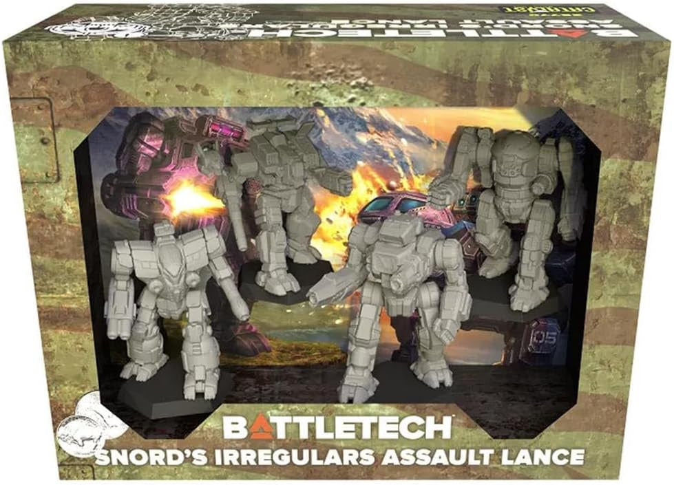 Battletech Snord’s Irregulars Assault Lance