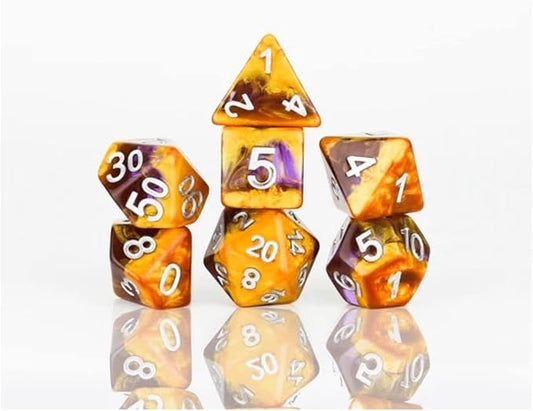 SDZ: Deluxe Dice (7p): Amethyst Geode