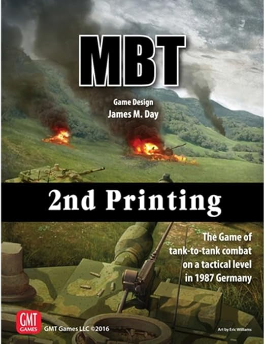 MBT: Game of tank-to-tank combat 1987