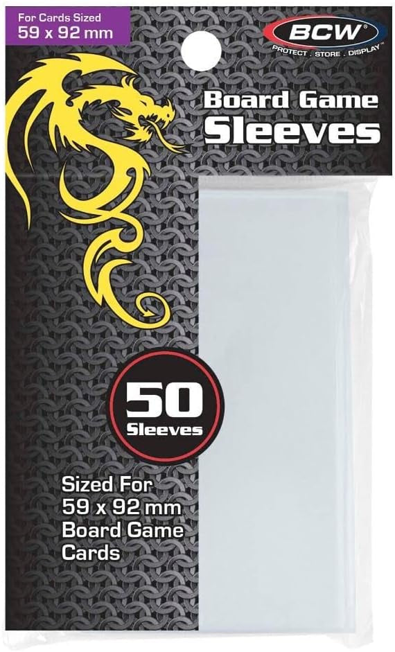 BCD: European Sleeves [59 x 92mm] (50)
