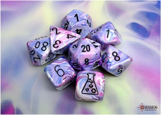 CHX: Lab Dice (7p): Festive Hydrangea/Black