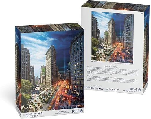 4DP: Day to Night Jigsaw (Wilkes) (1036pcs): Flatiron, NY