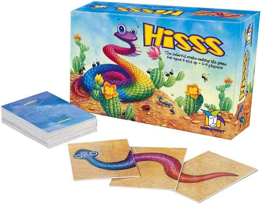 Hisss: Colorful Snake-Making Card Game