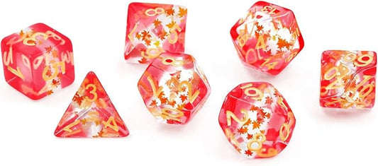 SDZ: Deluxe Dice (7p): Maple Leaf