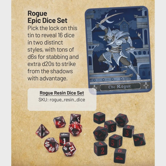 B&G Epic RPG Class Set: The Rogue