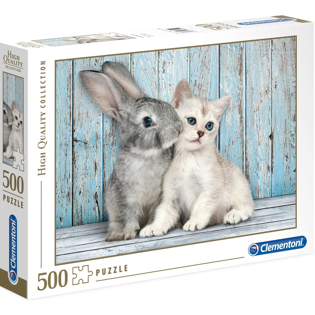 CLE: Jigsaw (500pcs): Cat & Bunny