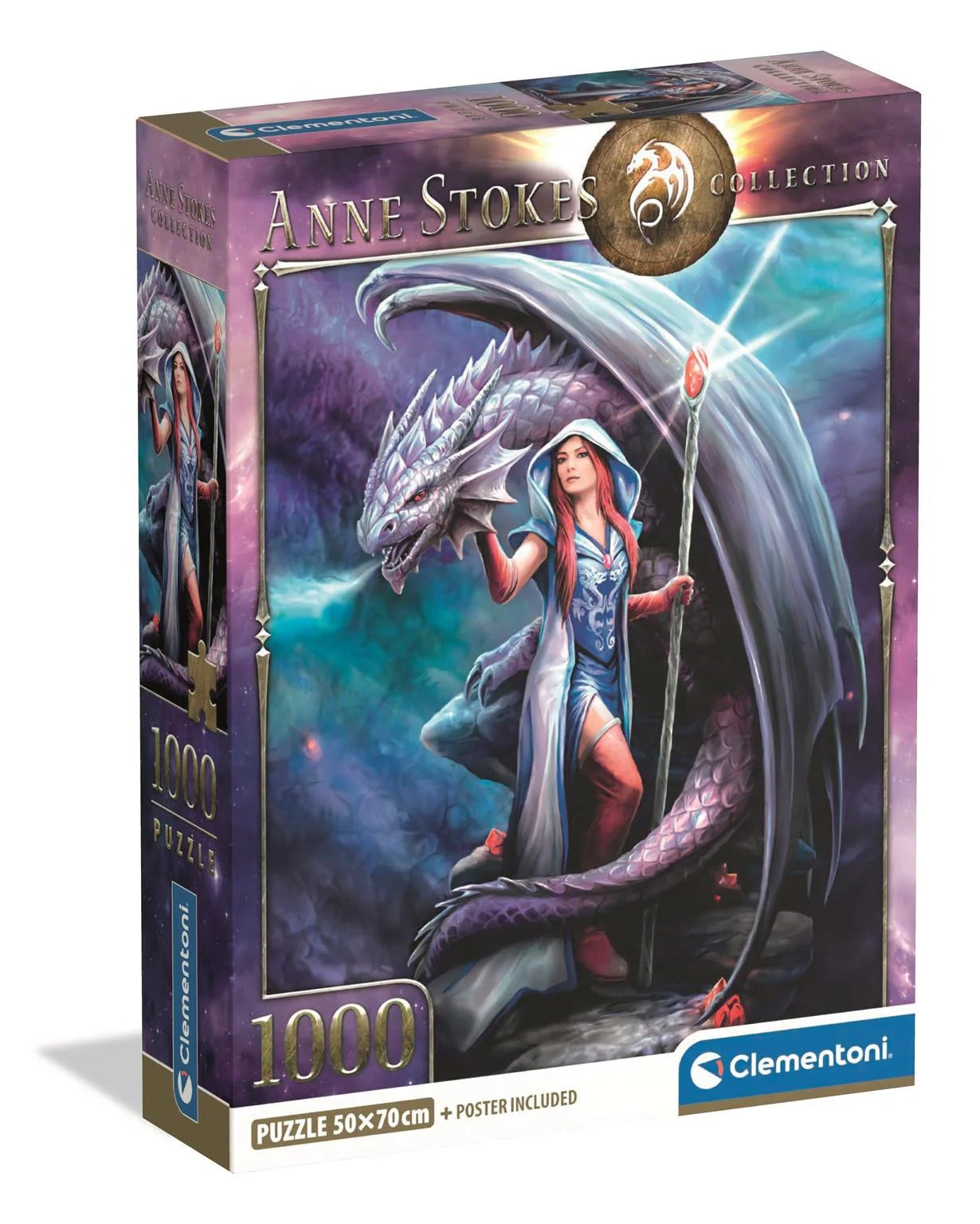 CLE: Jigsaw (1000pc) Dragon Mage (Compact)