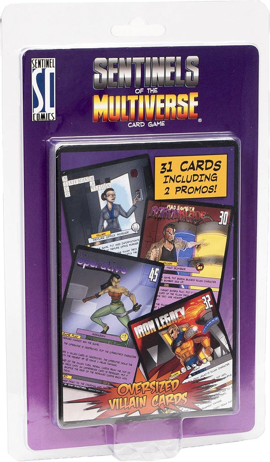 Sentinels of the Multiverse: Oversized Villain Cards
