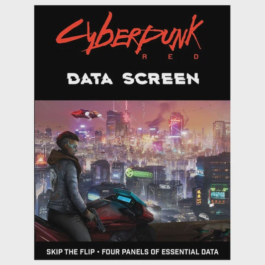 Cyberpunk Red RPG: Data Screen