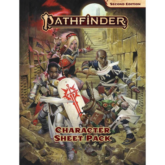 Pathfinder RPG 2e: Advanced Players Guide Character Sheet Pack
