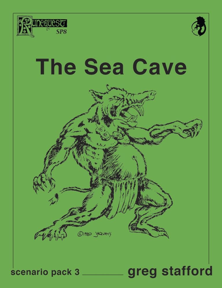 RuneQuest Scenario Pack 3: The Sea Cave
