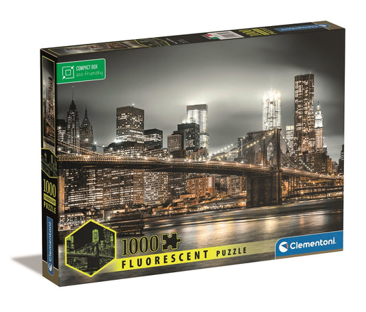 New York City Skyline 1000pc  (Fluorescent)