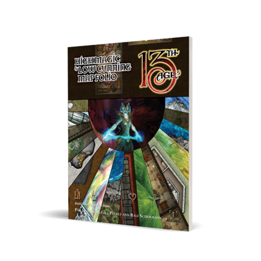 13th Age: High Magic & Low Cunning Map Folio