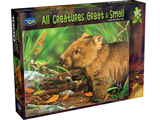 All Creatures (Wombat): Along the Forest Path (1000pcs)