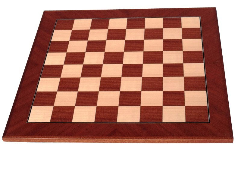 DR: Giant Chess Set on Mahogany & Maple Board [60cm]