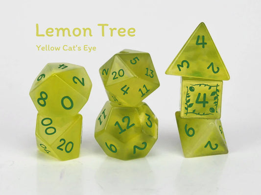 LUD: Lemon Tree Yellow Cat's Eye