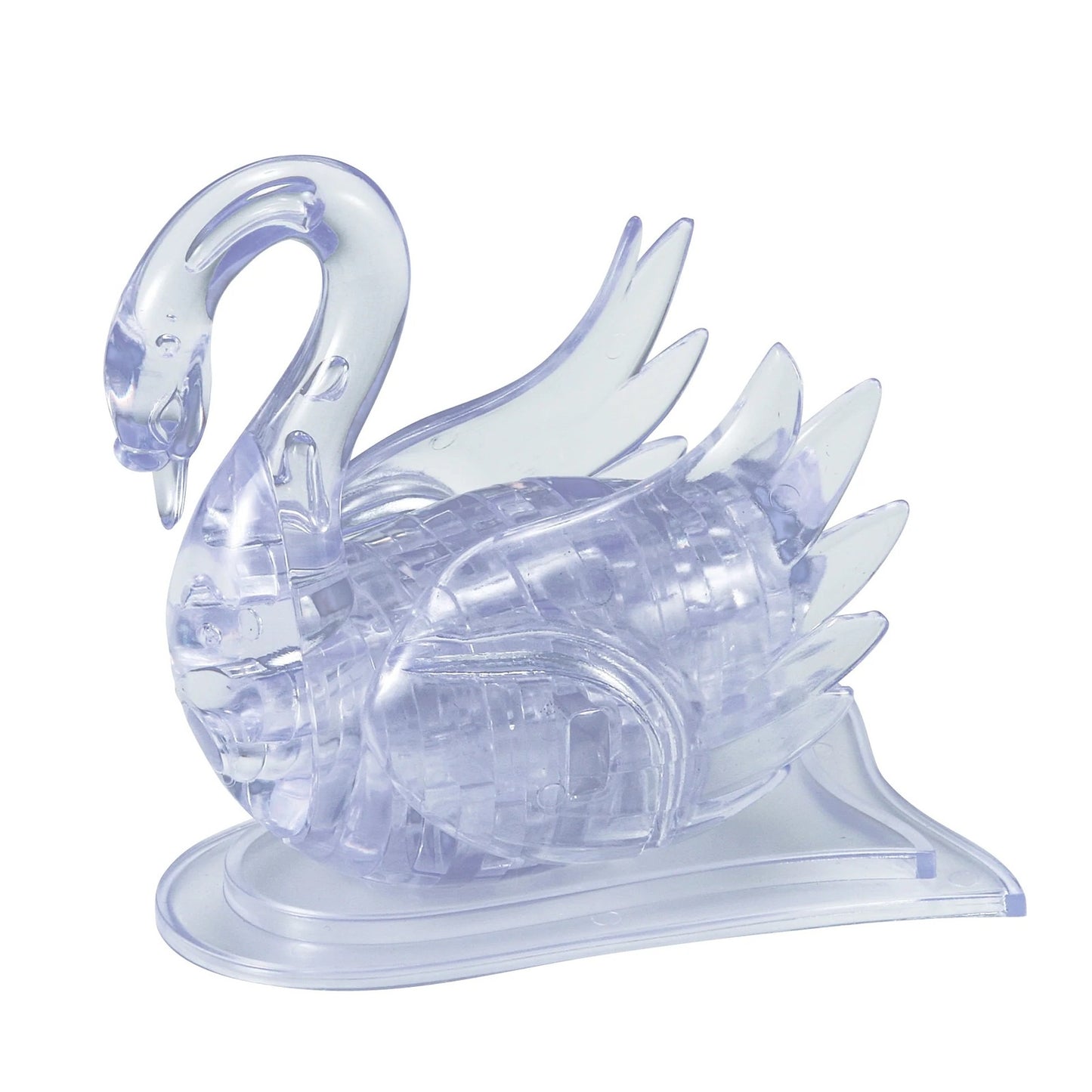 3D Crystal Puzzle: Swan (clear)