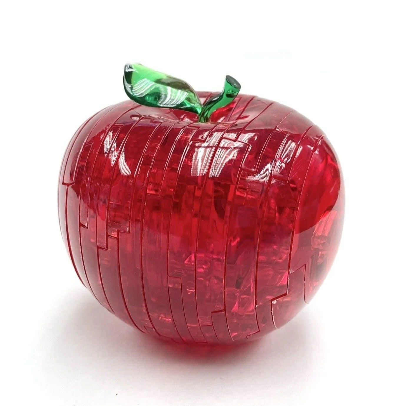 3D Crystal Puzzle: Apple (red)