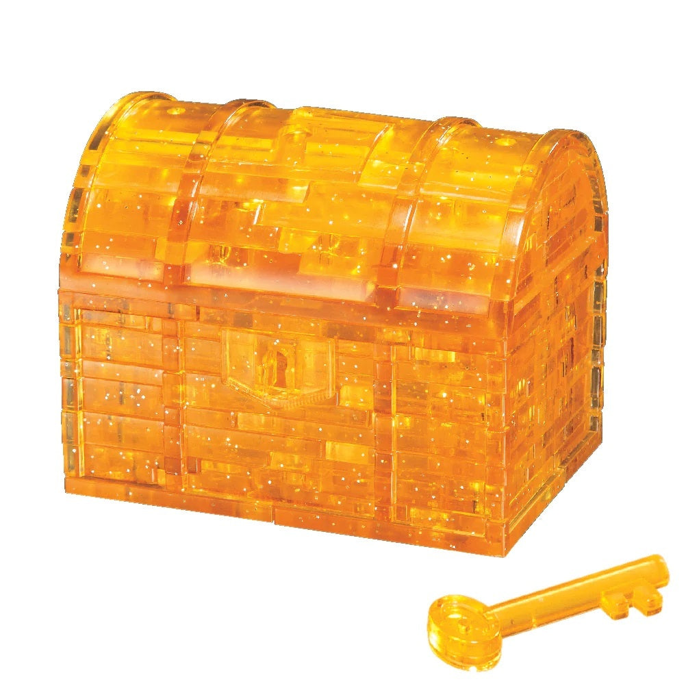 3D Crystal Puzzle: Treasure Chest (gold)