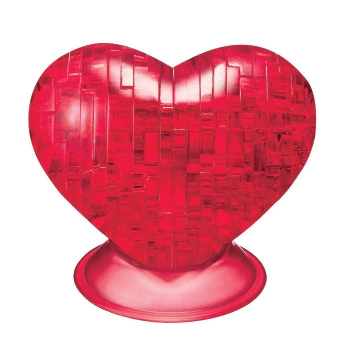 3D Crystal Puzzle: Heart