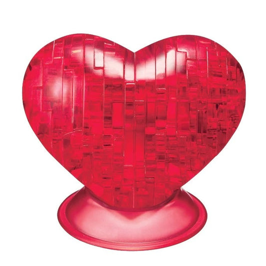 3D Crystal Puzzle: Heart
