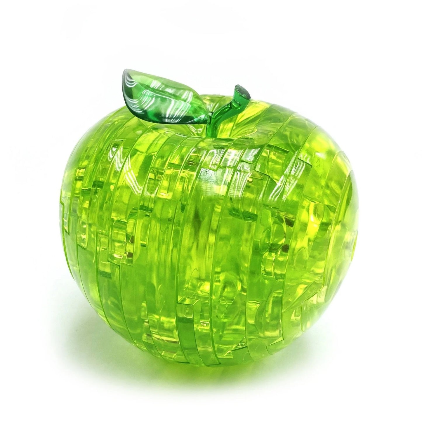 3D Crystal Puzzle: Apple (green)