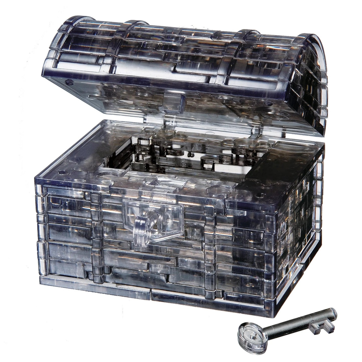 3D Crystal Puzzle: Treasure Chest (black)
