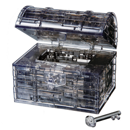 3D Crystal Puzzle: Treasure Chest (black)