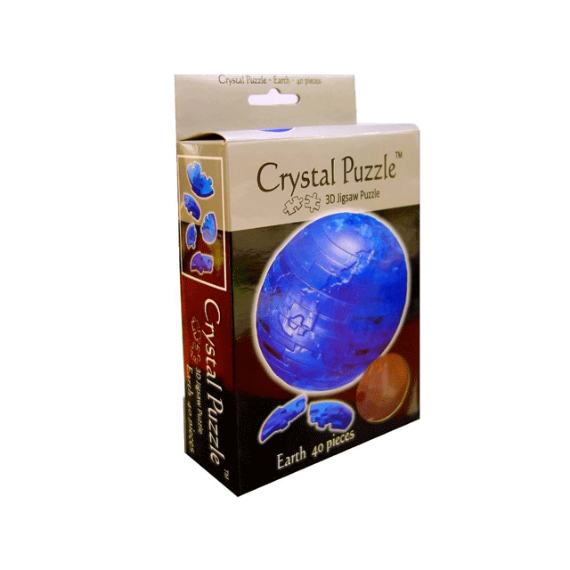 3D Crystal Puzzle: Earth