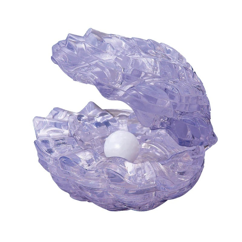 3D Crystal Puzzle: Pearl Shell (clear)