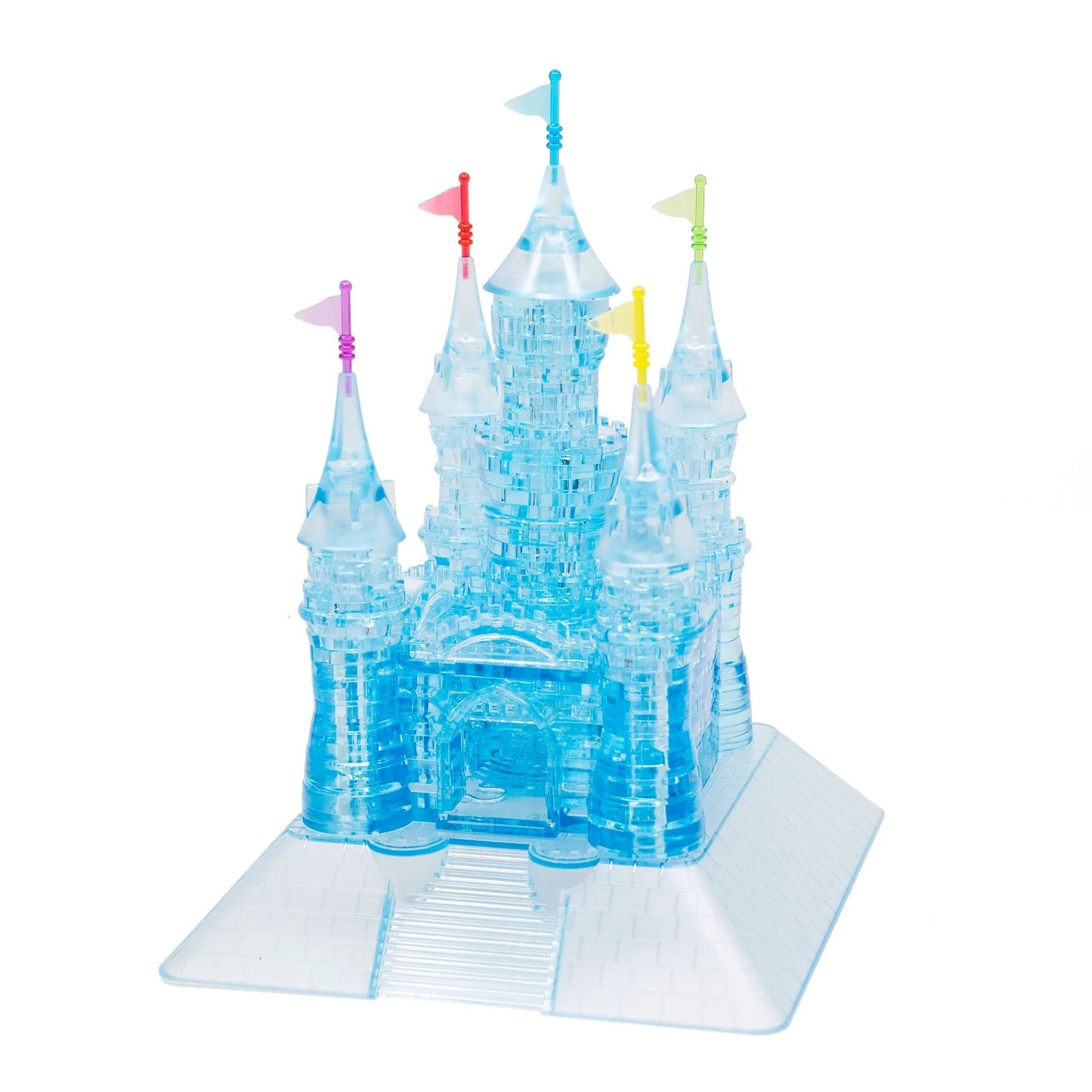 3D Crystal Puzzle Deluxe: Grand Castle (Blue)
