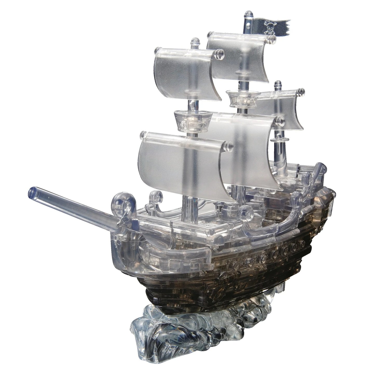 3D Crystal Puzzle Deluxe: Pirate Ship (black)