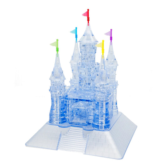 3D Crystal Puzzle Deluxe: Grand Castle (Dk Blue)
