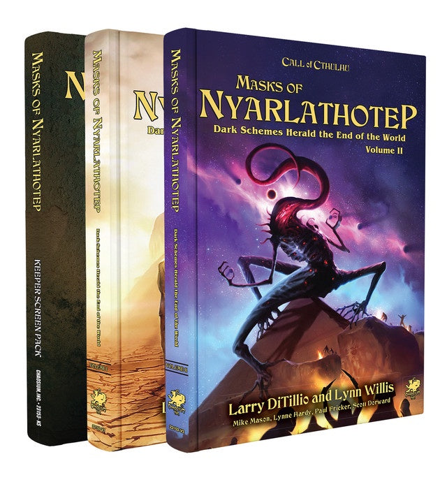 CoC RPG 7e: Pulp Cthulhu - Masks of Nyarlathotep (Slipcase)