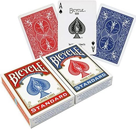 Bicycle Rider Back 2-Pack (Blue/Red)