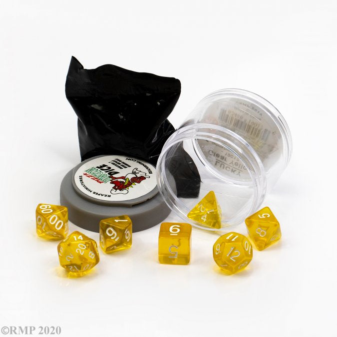PDD: Lucky Dice (7p): Clear Yellow