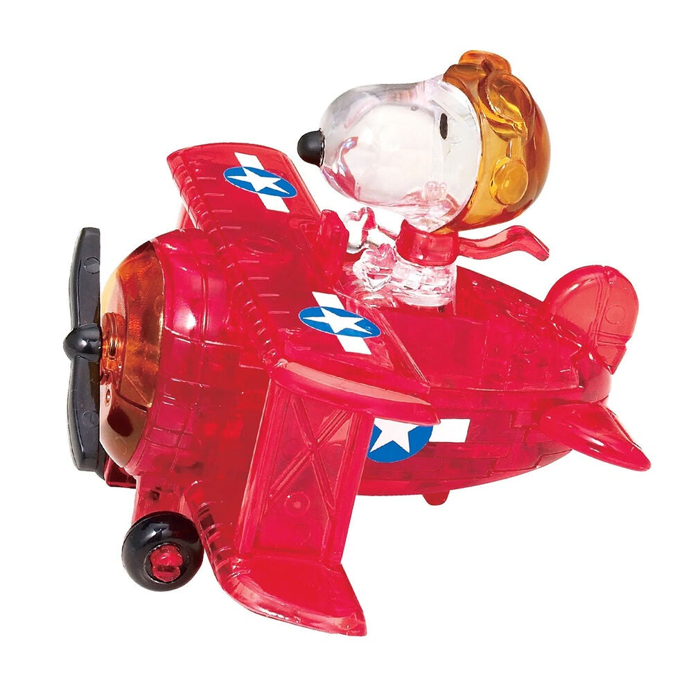 3D Crystal Puzzle: Snoopy Flying Ace