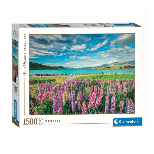 Lupins at Lake Tekapo 1500pc (HQ Collection)