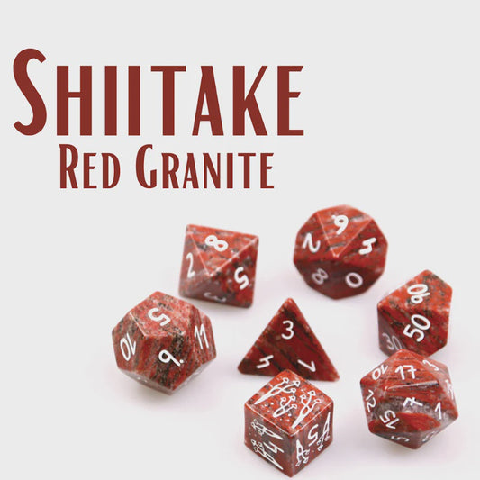 LUD: Shiitake Red Granite