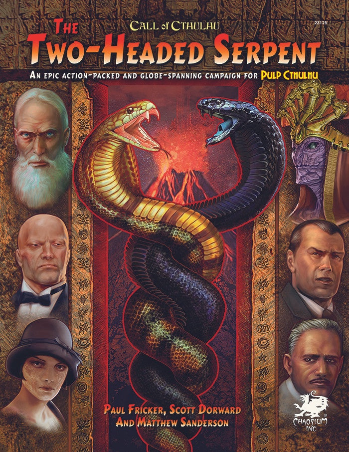 CoC RPG 7e: Pulp Cthulhu - The Two-Headed Serpent
