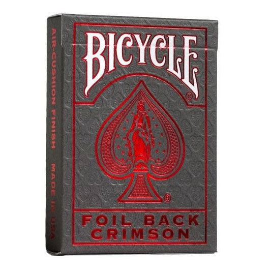Bicycle Deck: MetalLuxe Crimson