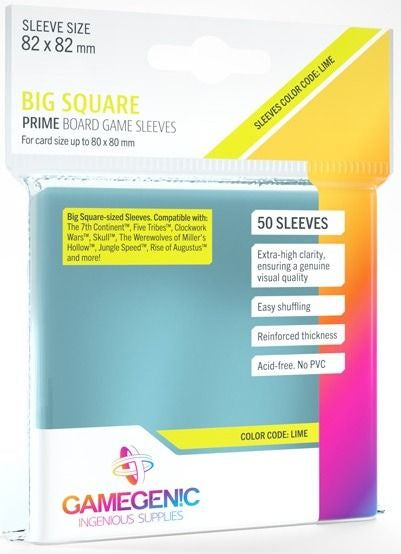 GG: Prime Big Square Sleeves [82x82mm] (50)